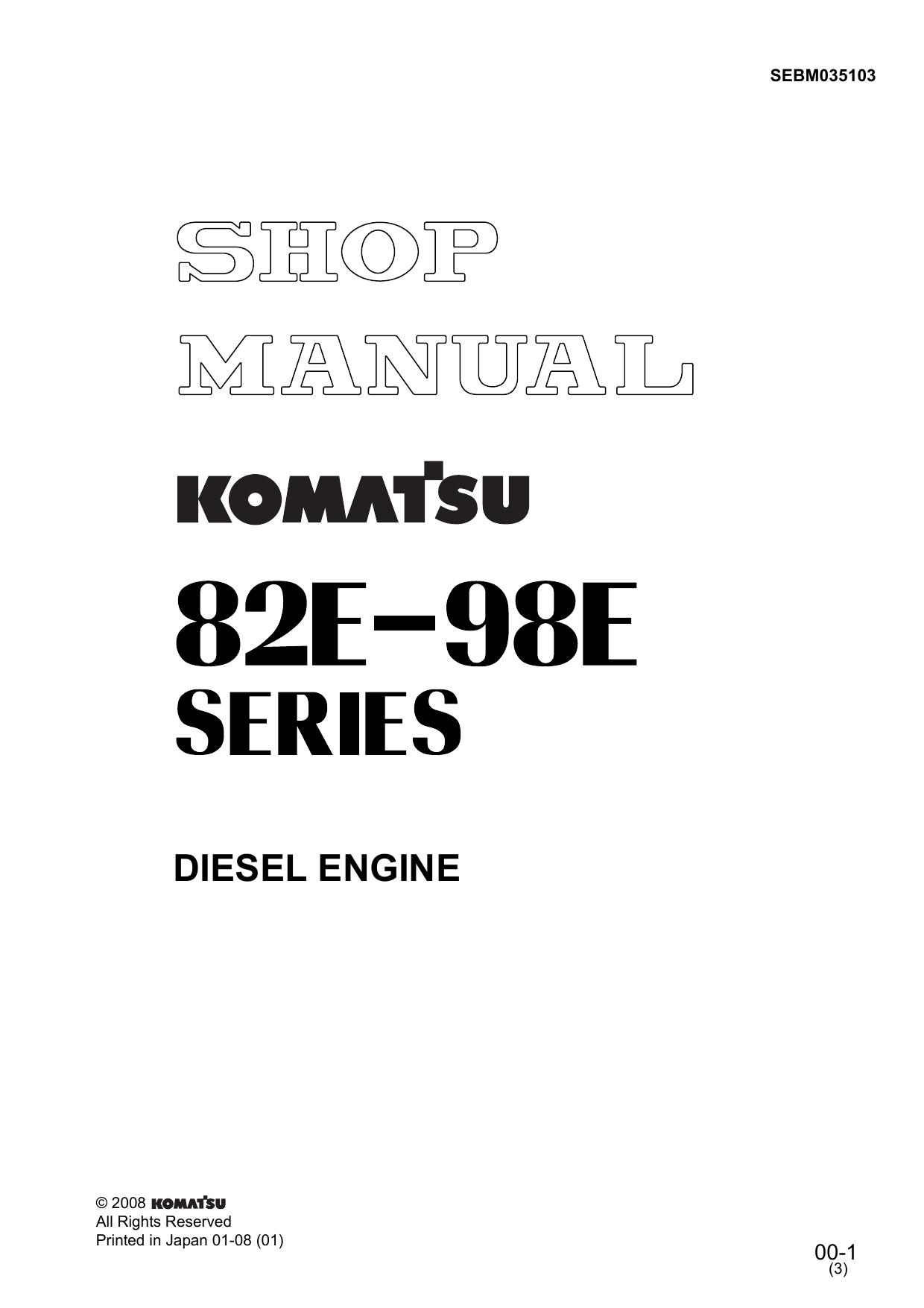 82E 98E Shop Manual